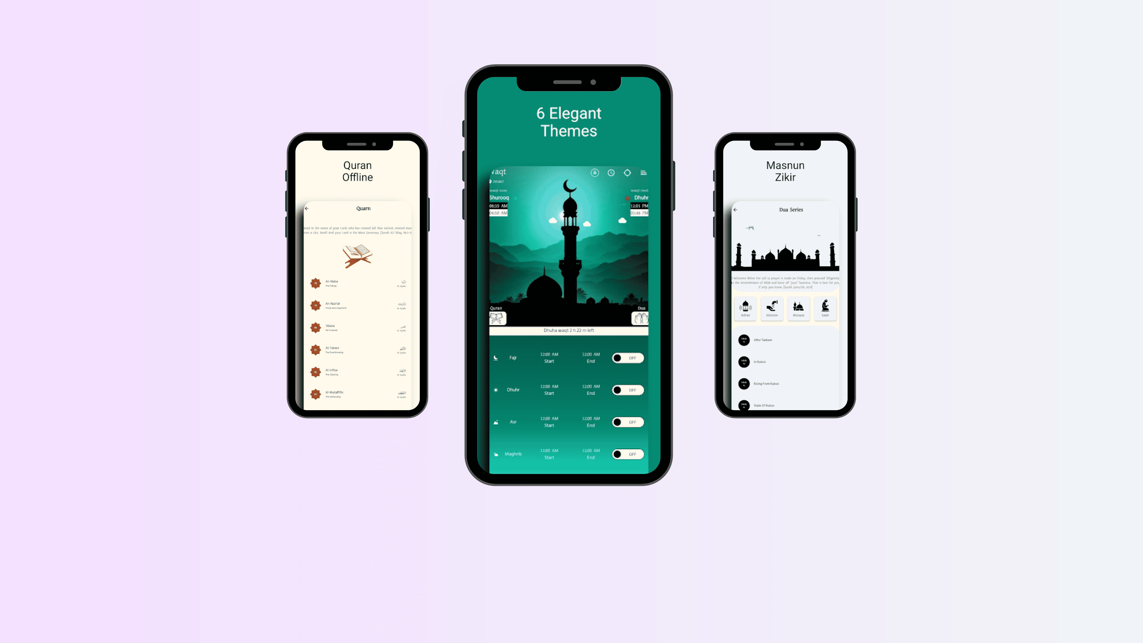 Waqt — Modern Auto Silent Prayer App